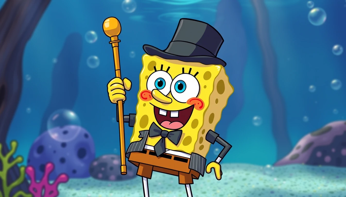 Gangster Spongebob Wallpaper