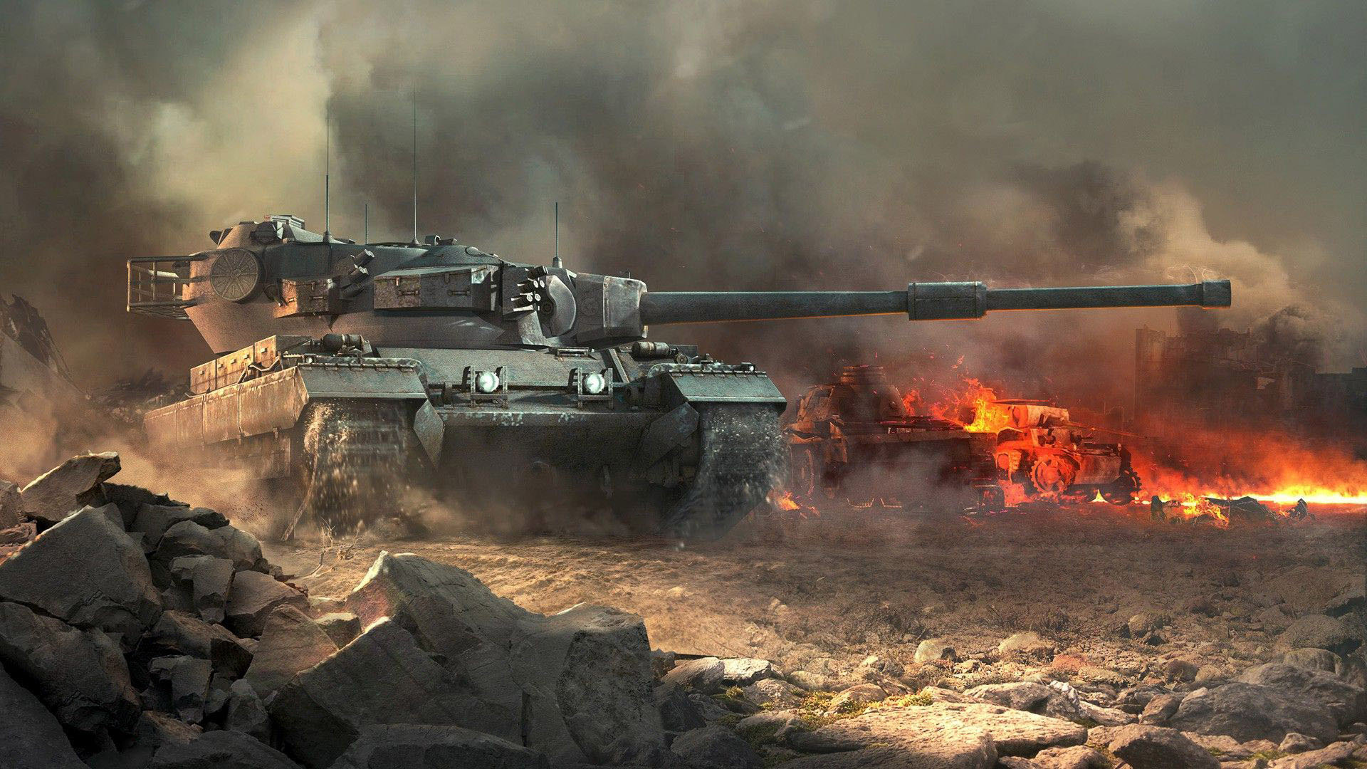World of Tanks   Main Battle tank Artwork   1920x1080