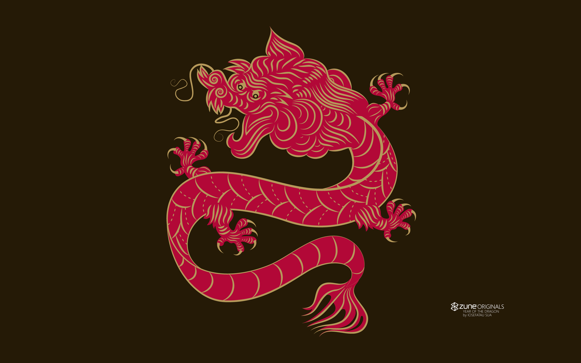 Year Of The Dragon Chinese Zodiac Wallpaper