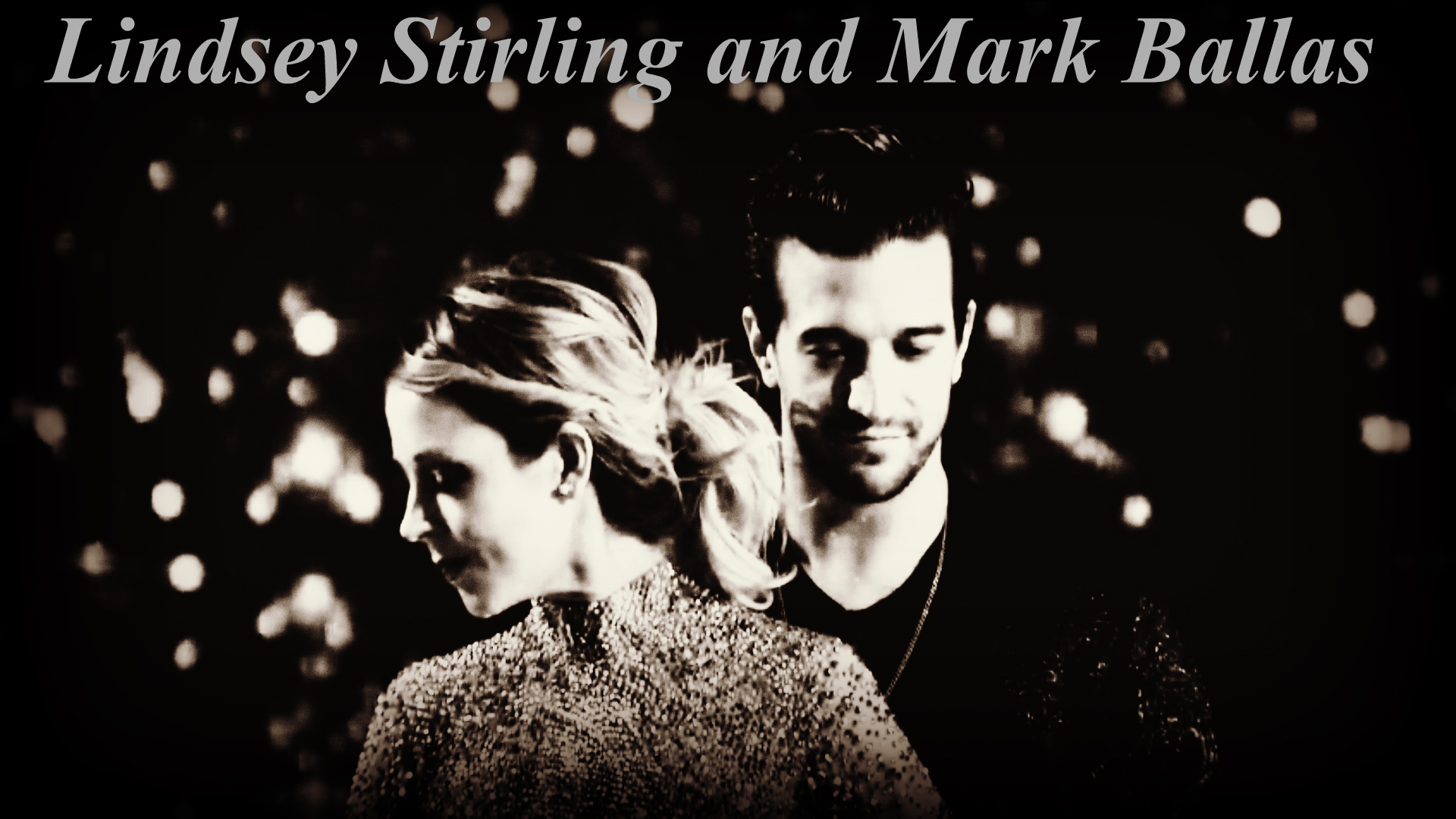 Lindsey Stirling And Mark Ballas Wallpaper