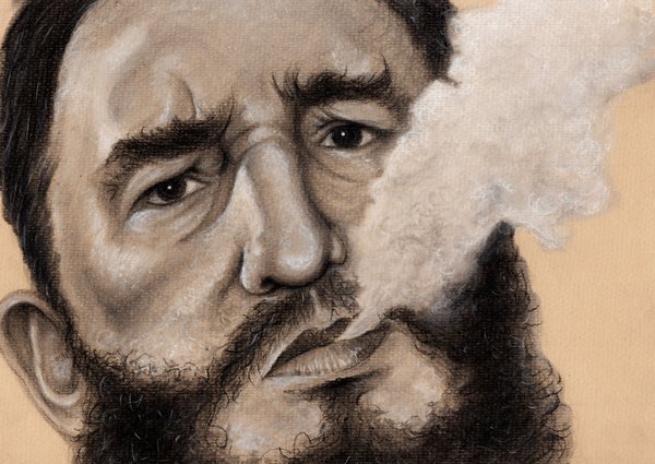 Fidel Castro By Adamrichesart