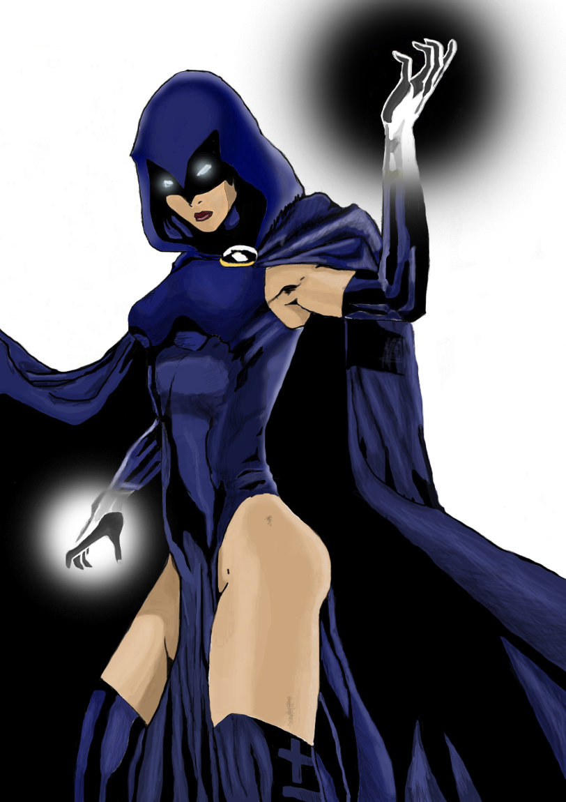 Raven Comic Book Style by raven102292 812x1150