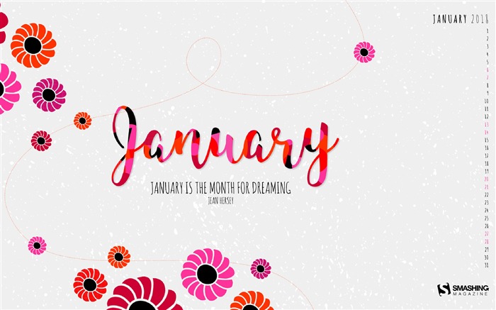 January Calendars Desktop HD Wallpaper Album List