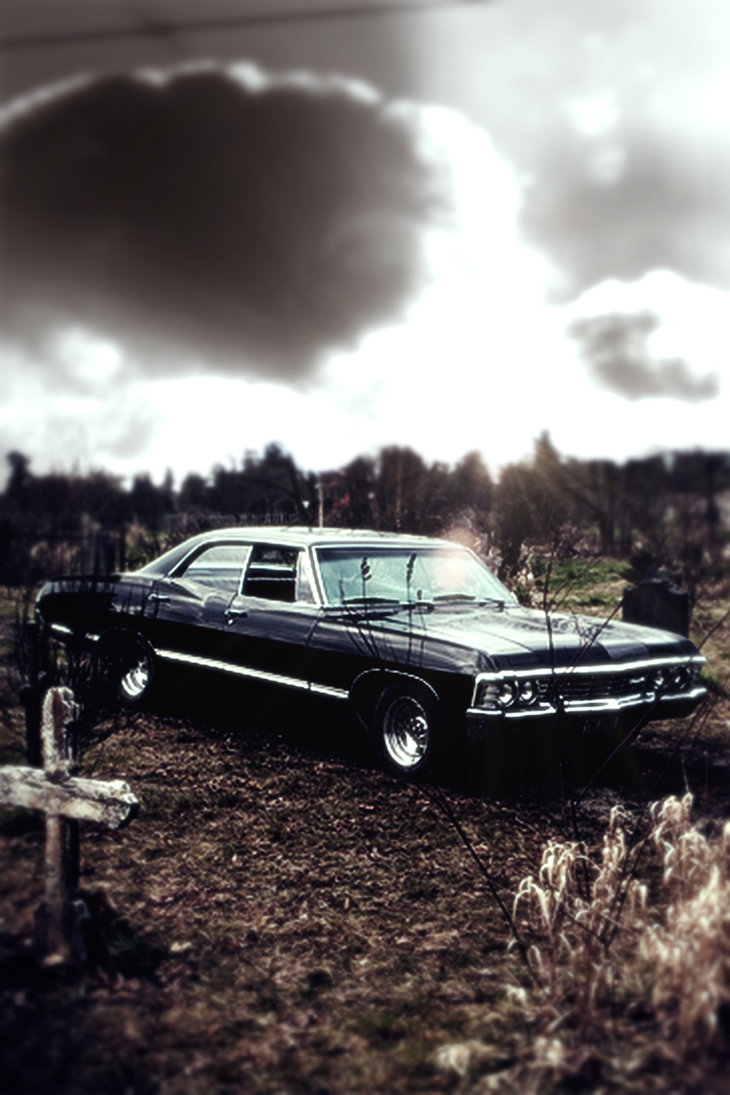 Supernatural Chevy Impala iPhone Wallpaper By Xerix93 On