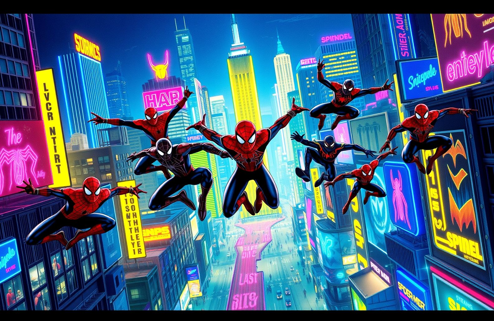 Spider Man Into The Verse Wallpaper