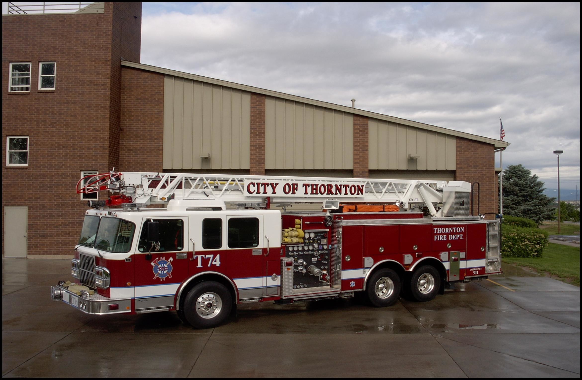 Thornton Fire Department Truck T74