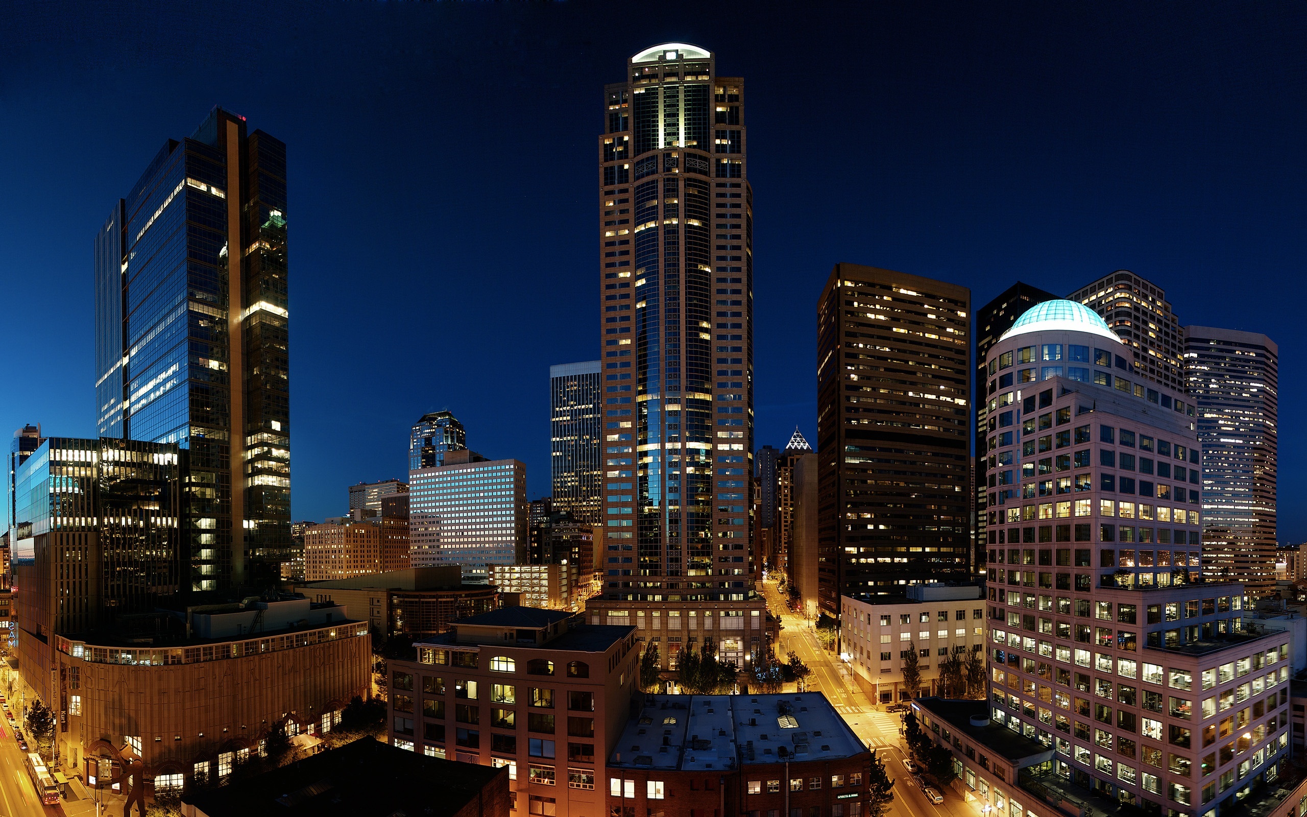 Seattle Night Lights Wallpapers   2560x1600   1635807