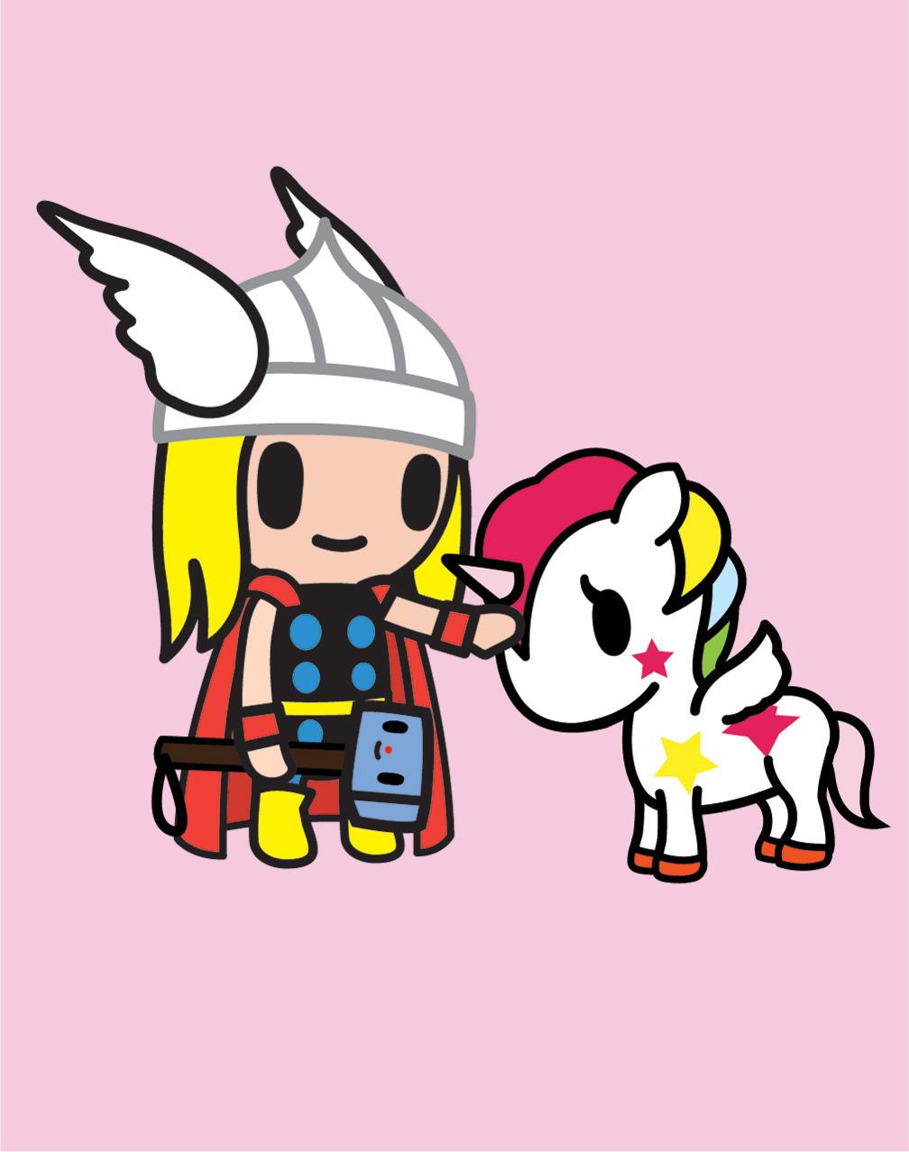 Just Wait Until She Hears That They Have A Tokidoki Marvel Characters