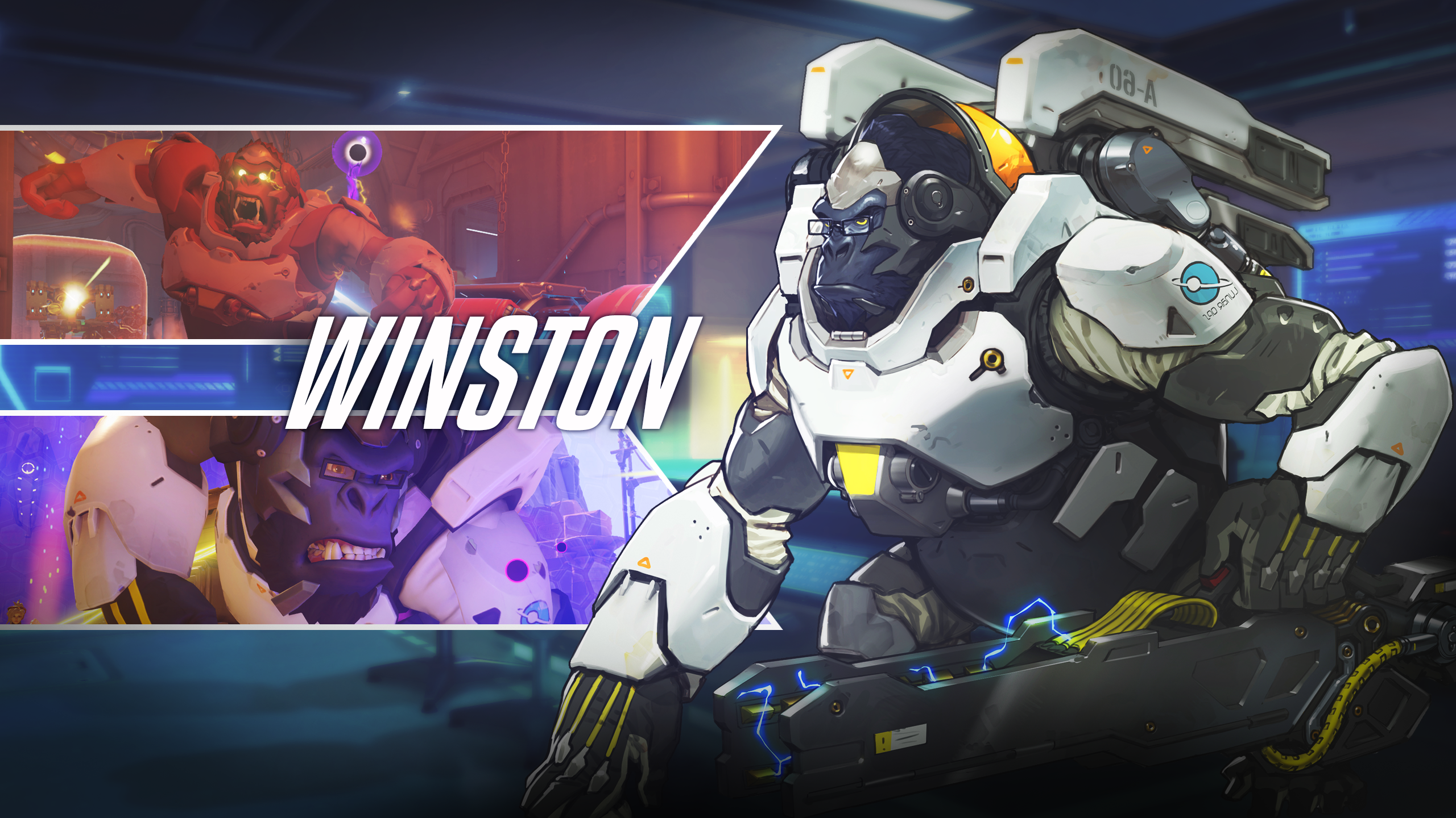 Winston Overwatch HD Wallpaper Background Image