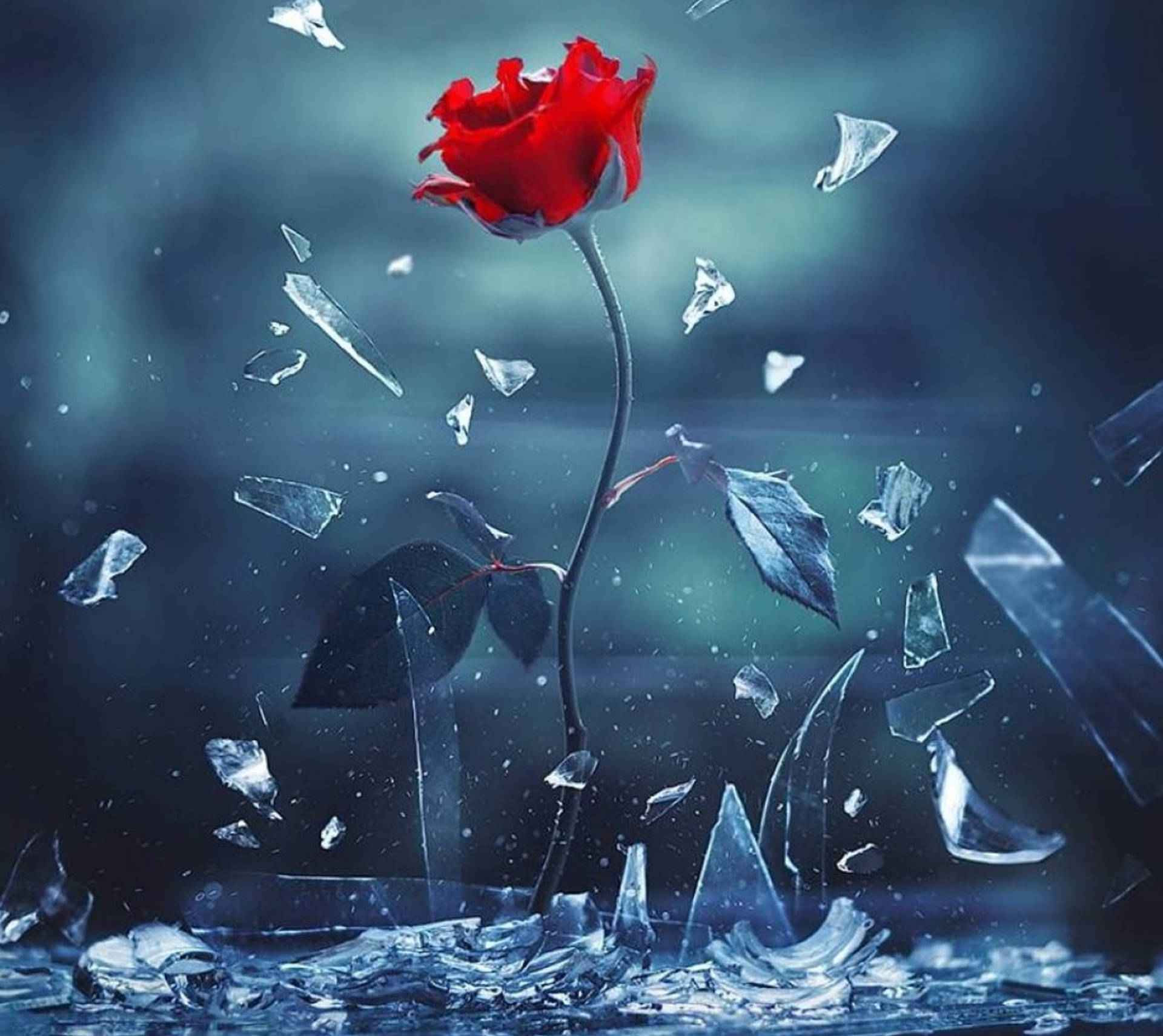 Broken Glass Wallpaper