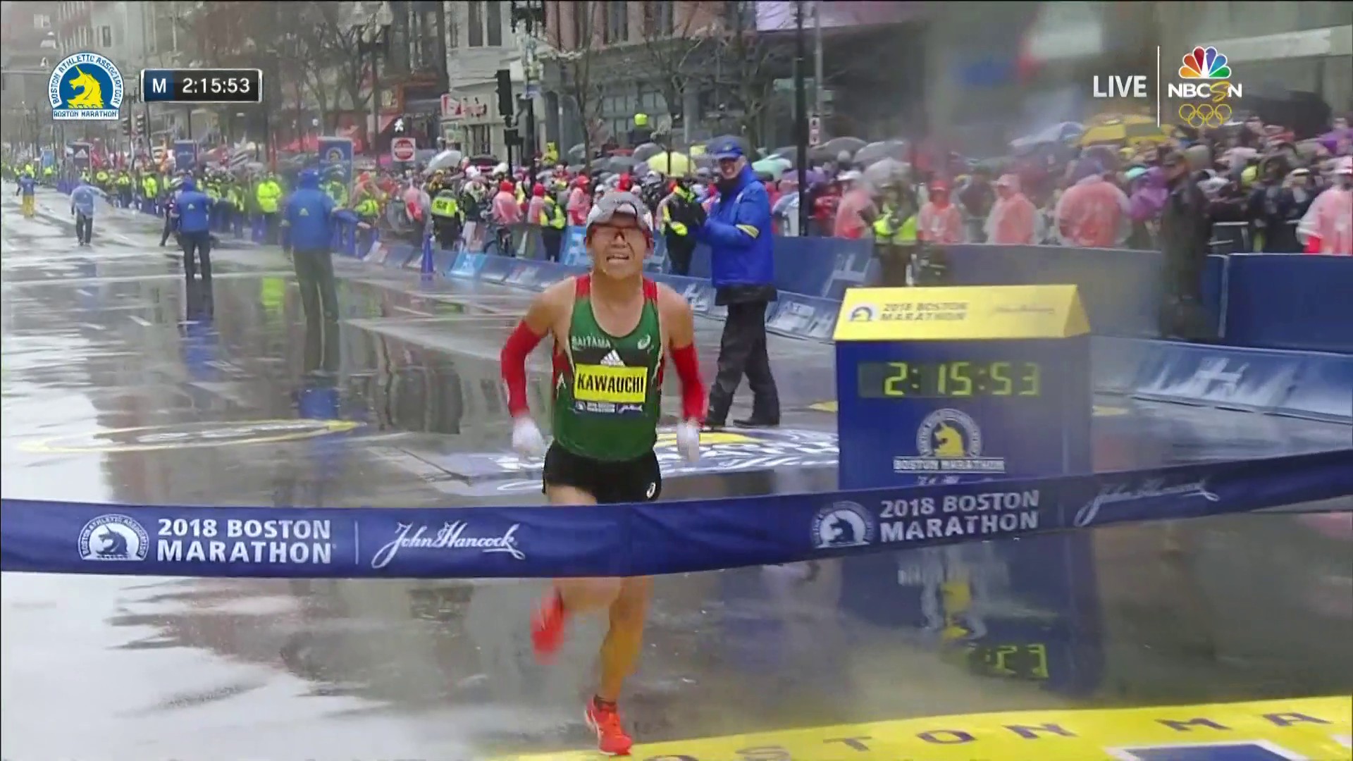 Japan S Yuki Kawauchi Wins Boston Marathon Men Race Nbc