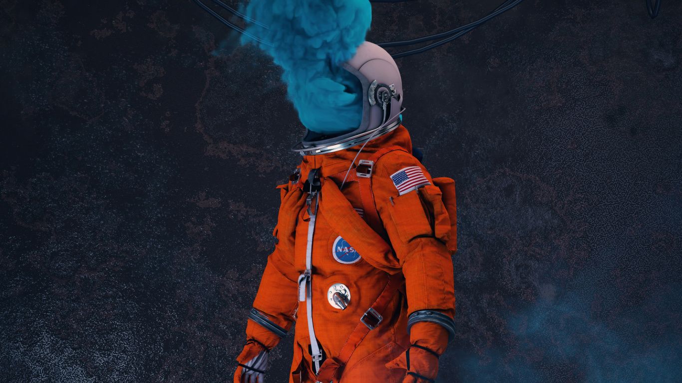 Wallpaper Astronaut Nasa Space Suit Surreal