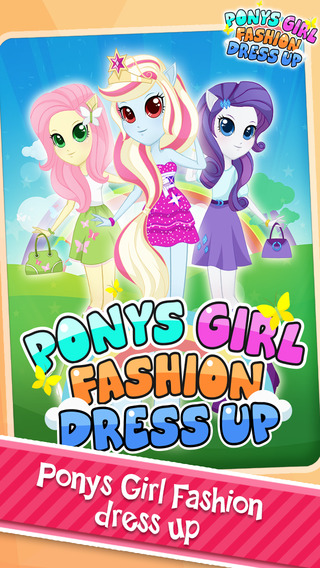 Dress Up Equestria Girls Edition The High School Pony Girl Rock Salon