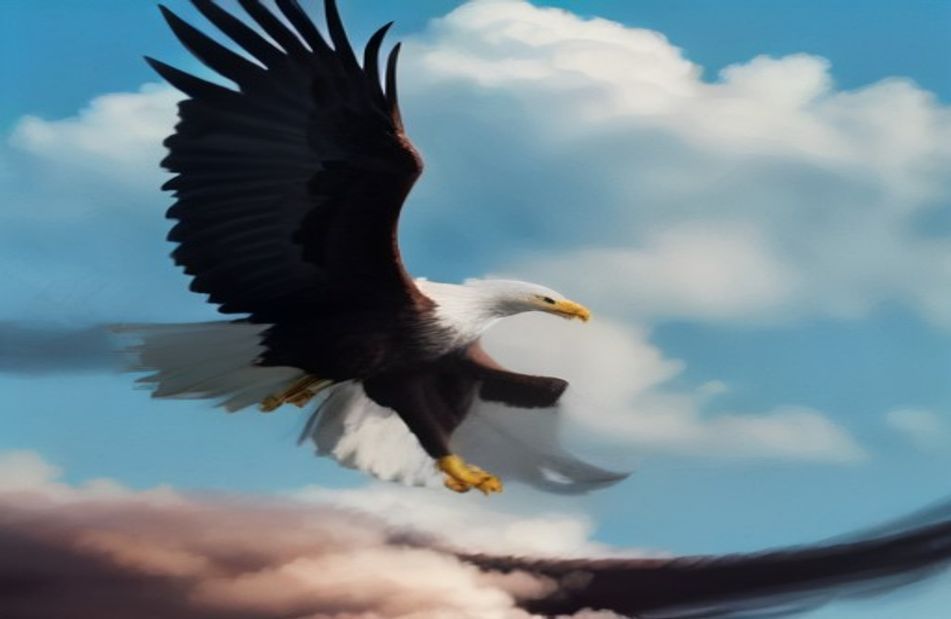 American Flag With Eagle Wallpaper