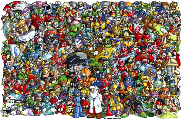 Video Games Classic Mega Man Multicolor