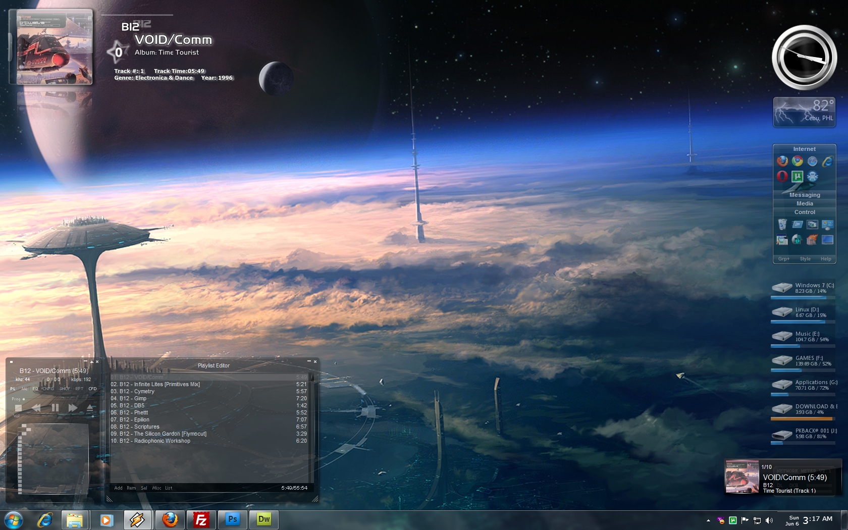 Windows Bit By Bluetekk Customization Desktop Screenshots