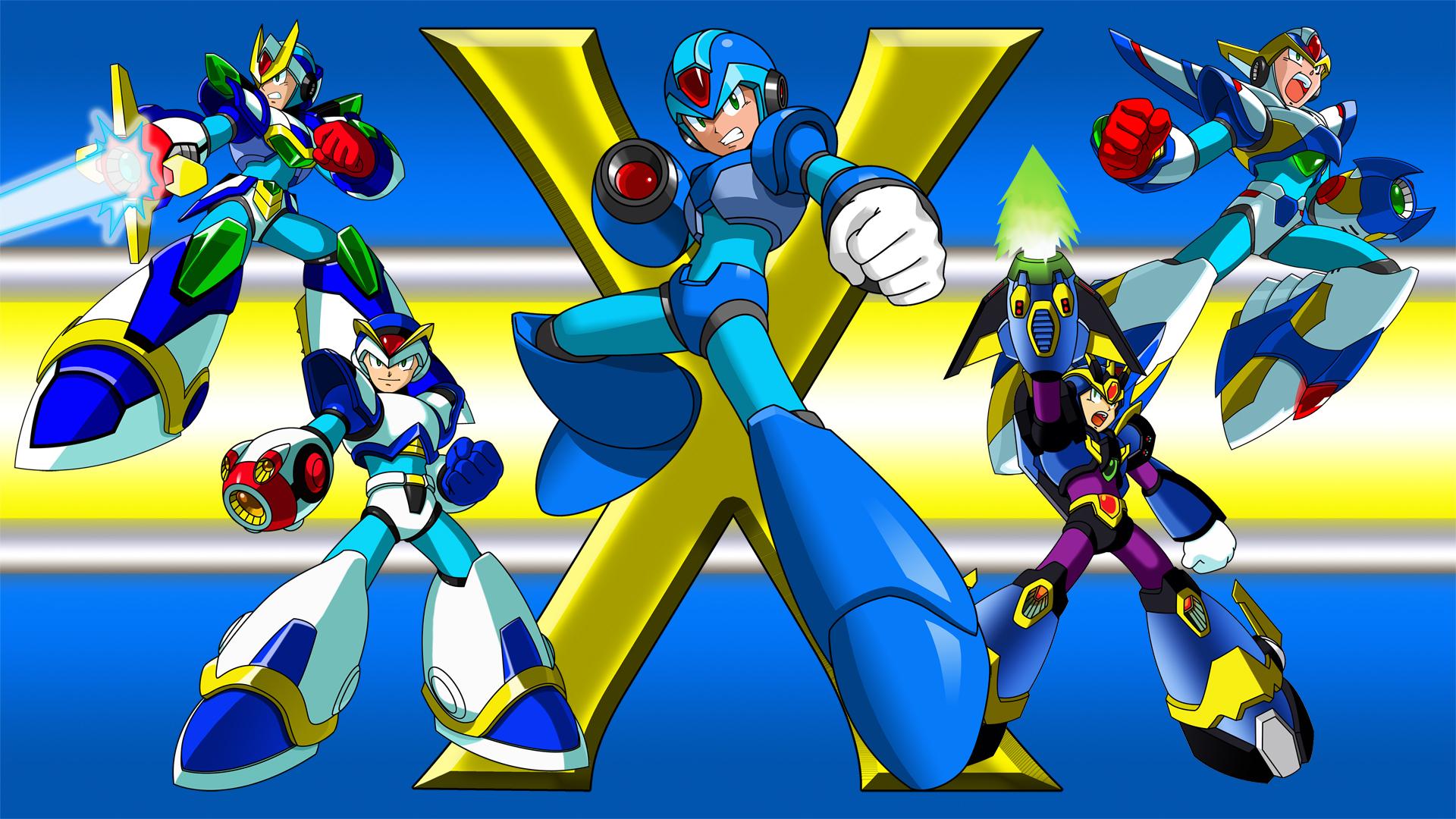 Mega Man X Armors Wallpaper Games Better