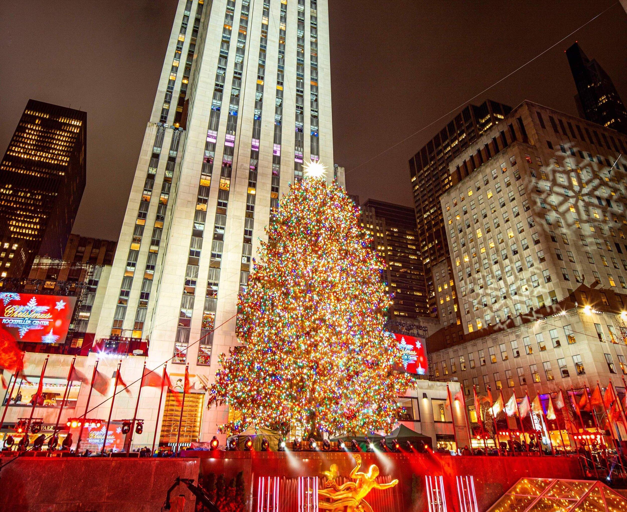 Rock Center Christmas Tree NYC URBANISM