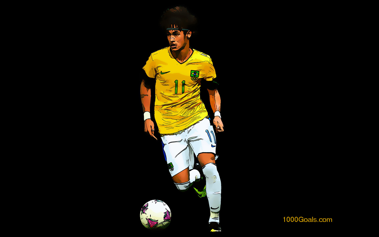 Neymar Da Silva Santos Junior Brazil Wallpaper Goals
