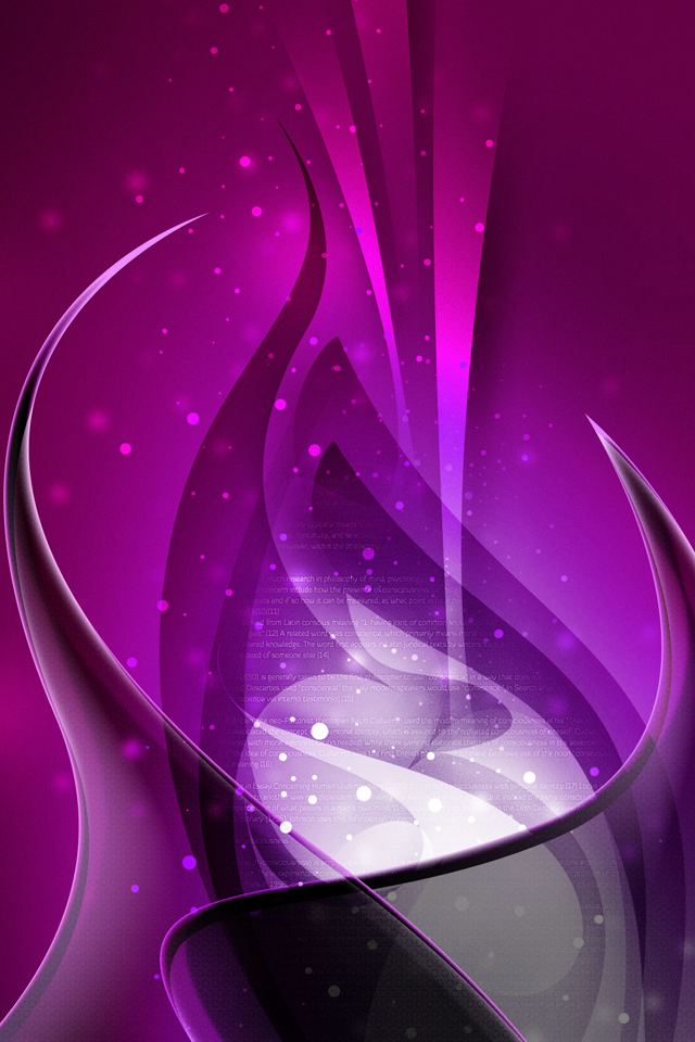 Purple Swirls iPhone 4s Wallpaper iPad
