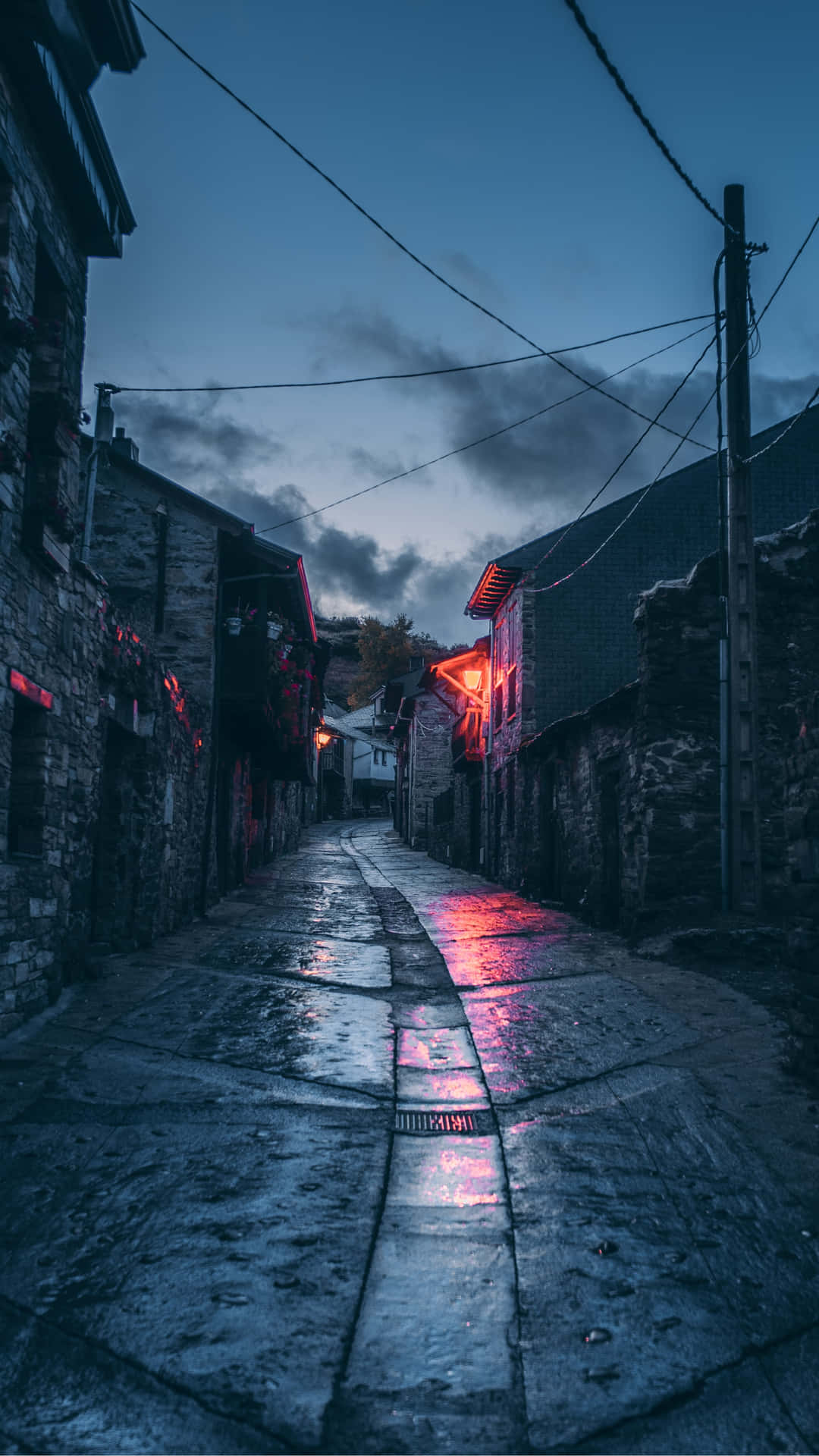Night Street Wallpaper