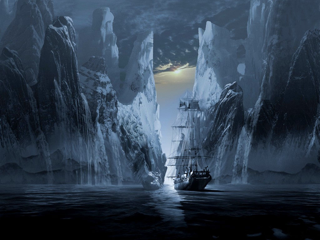 Ghost Ship Eldorado Theme Art HD Wallpaper For Your C
