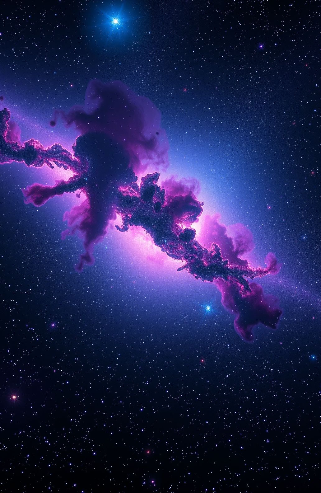 Space Star Background