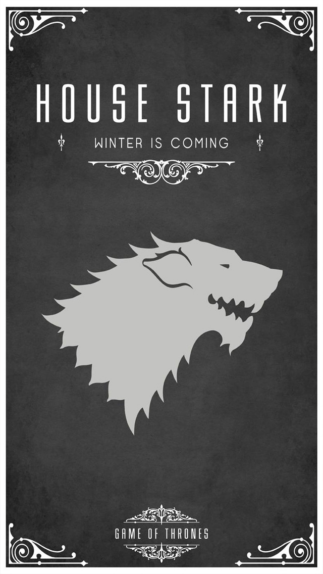 Game Of Thrones Wallpaper HD iPhonegame House Stark The