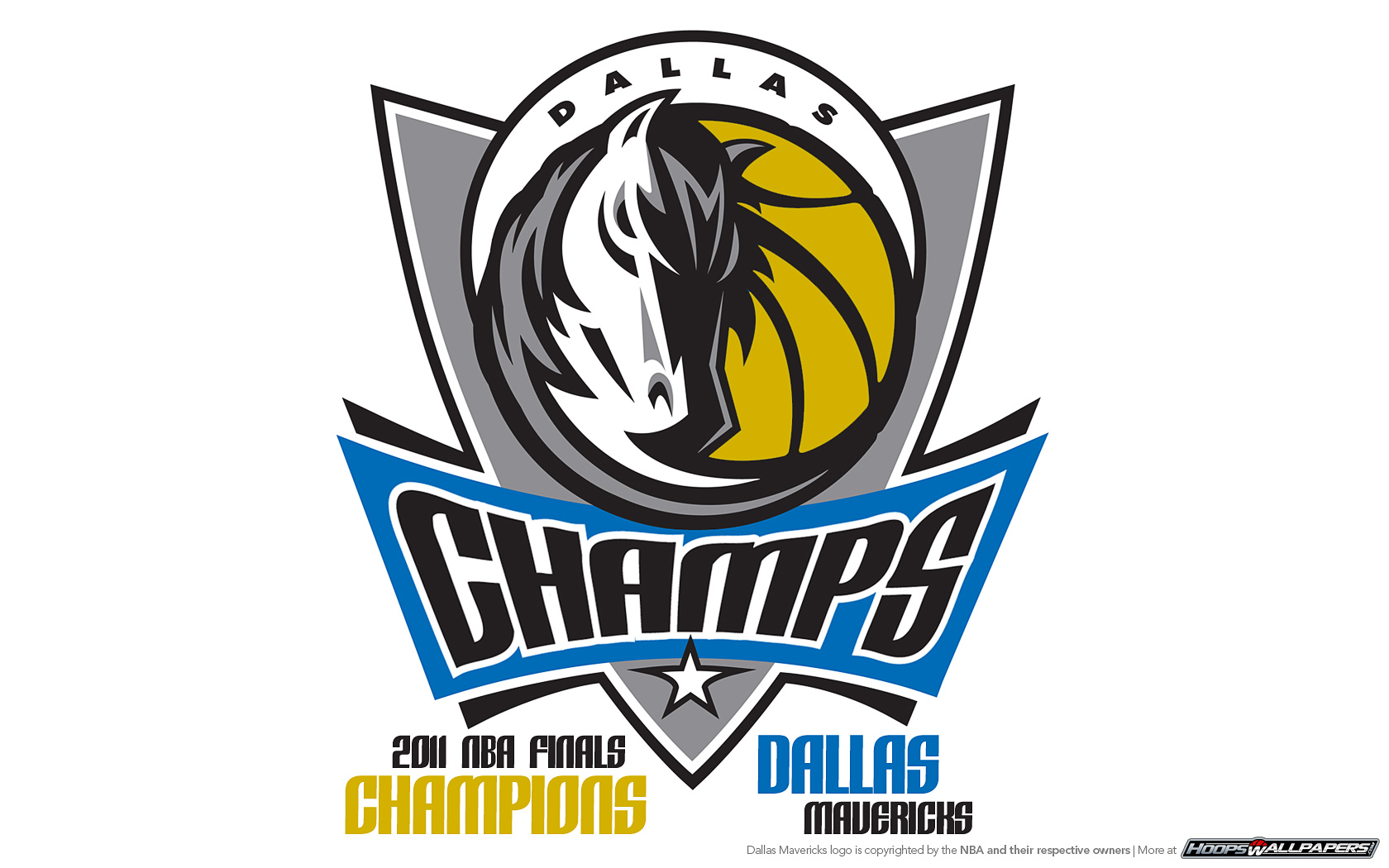 Archive Dallas Mavericks Nba Finals Champions Logo Wallpaper