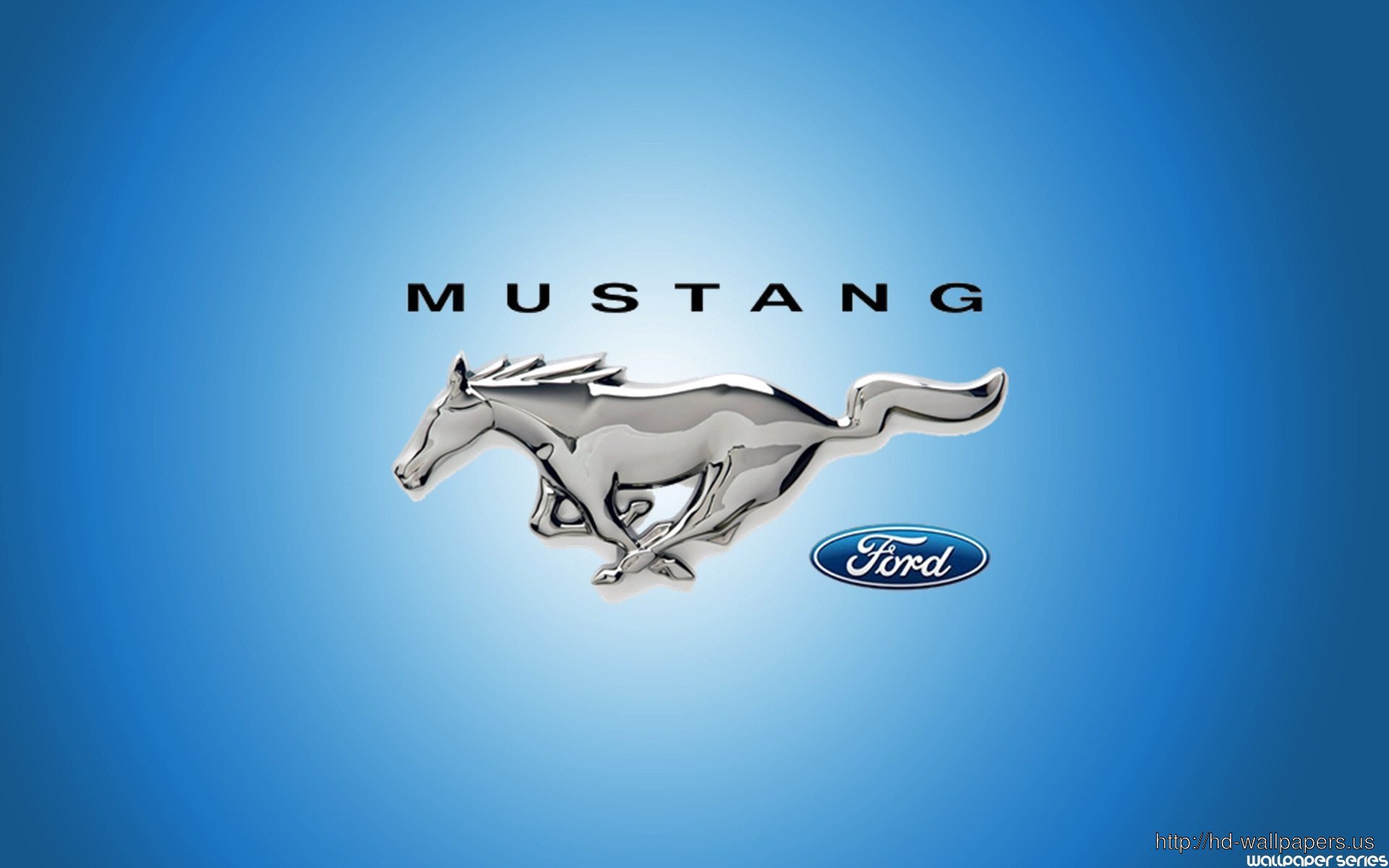 Ford Mustang Logo Wallpaper 1920x1200