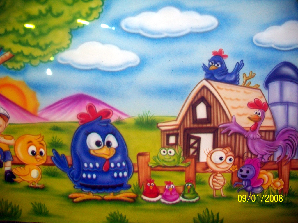 Painel Galinha Pintadinha Br