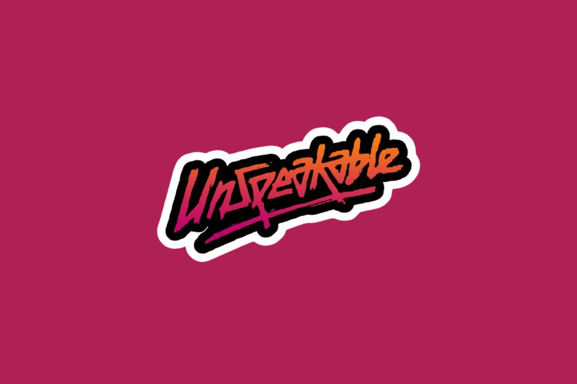 Unspeakable Logo Wallpaper