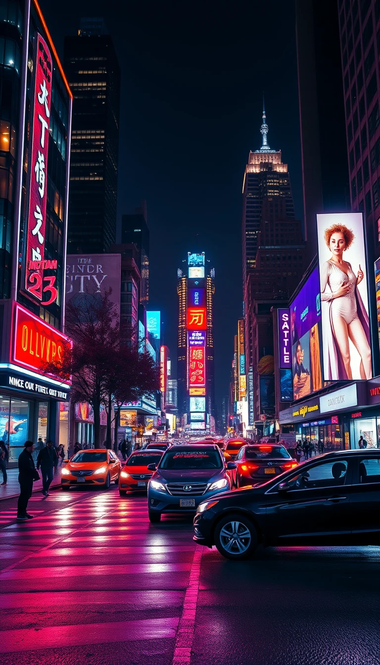 Street Wallpaper HD Night City