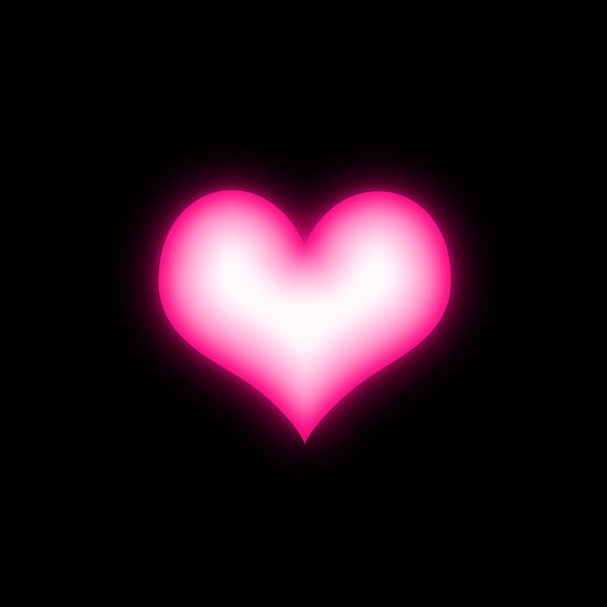 Pink and Black Heart Wallpaper - WallpaperSafari