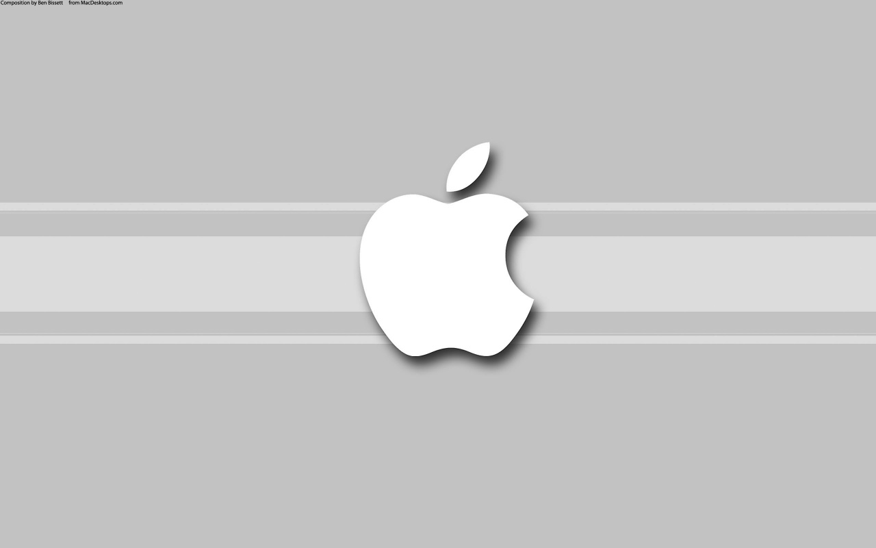 Free Download Black White Apple Wallpapers 10064 1280x800 For Your 