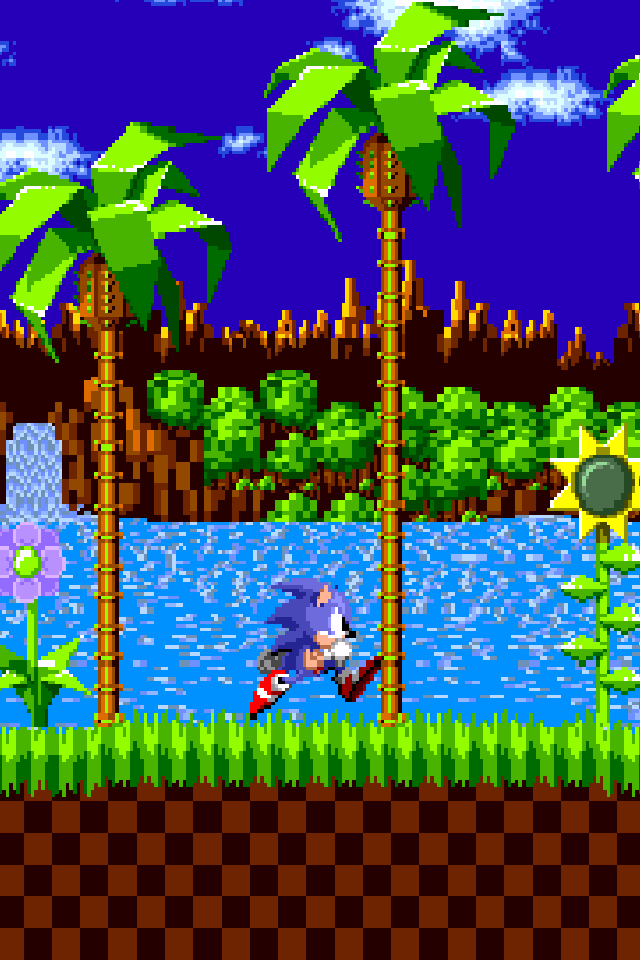 Sonic the Hedgehog iPhone wallpaper   RETINA res by SolidAlexei on