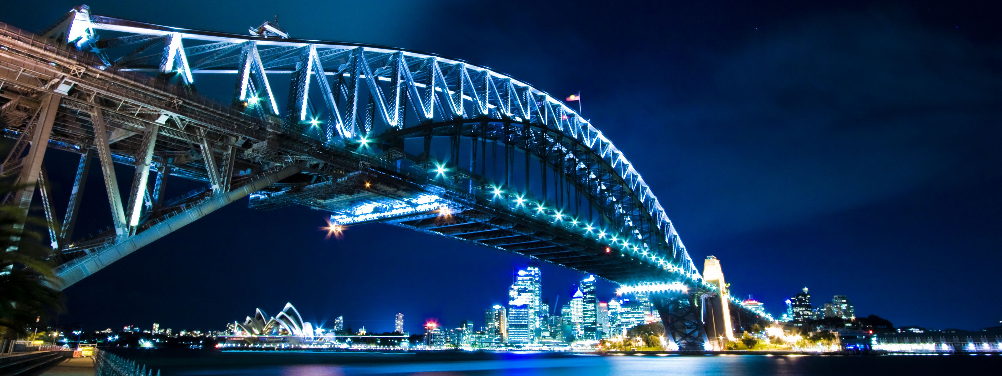 Sydney Harbour Bridge Wallpapers HD Wallpapers 3200x1200