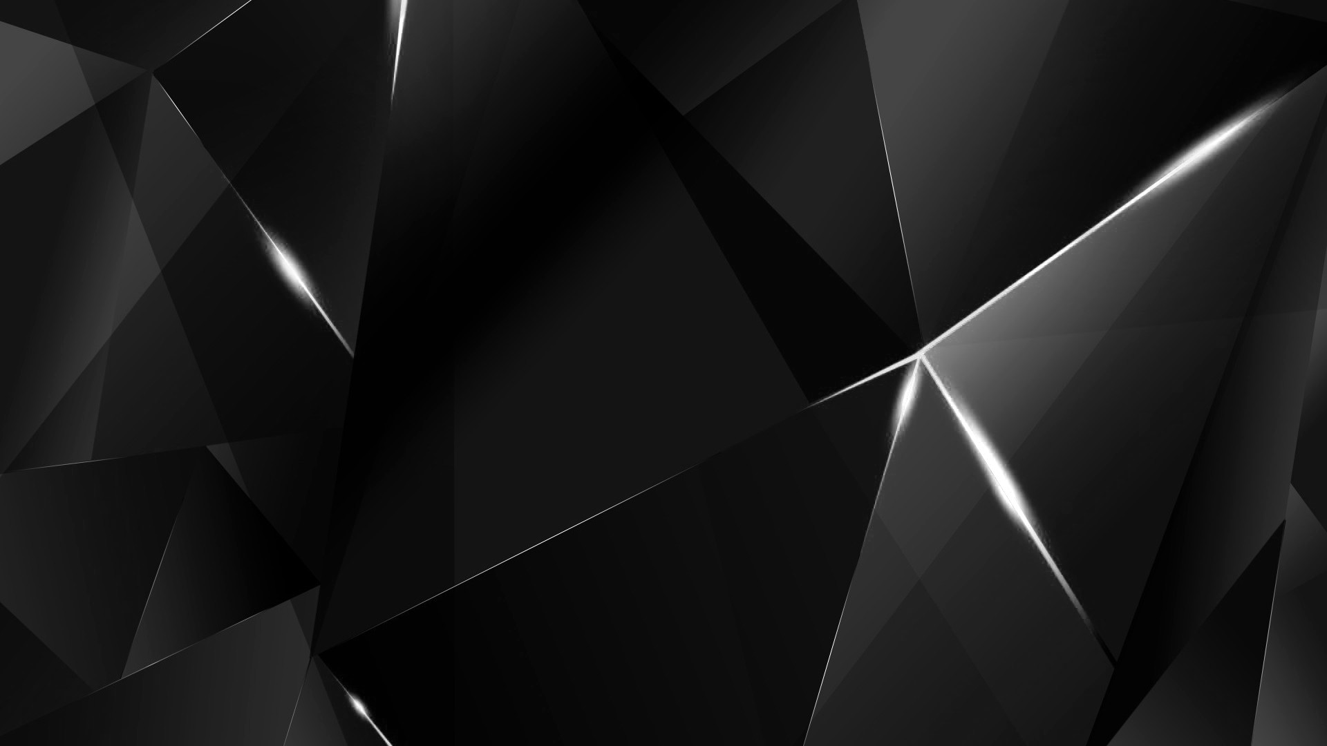 Black And White Abstract Wallpaper I