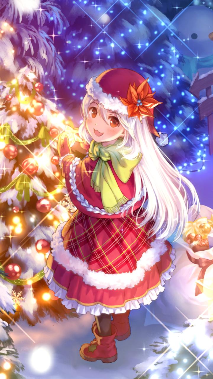 Anime Christmas Phone Wallpaper By