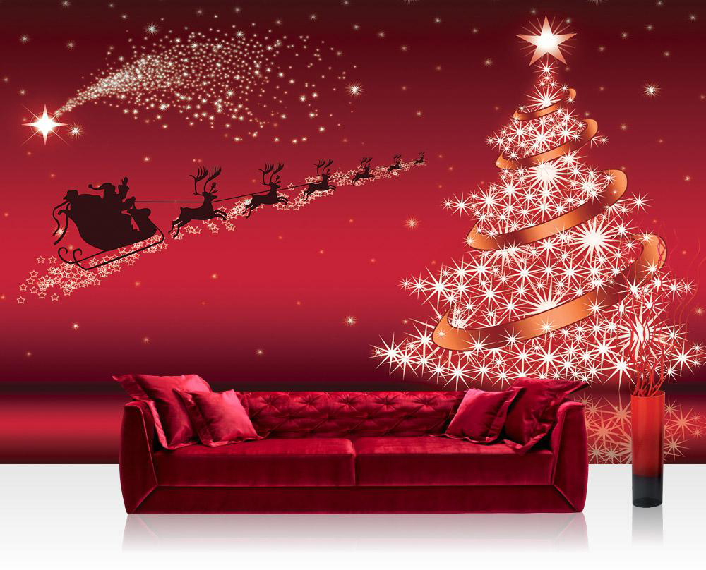 Wallpaper Models For Christmas Decoration In