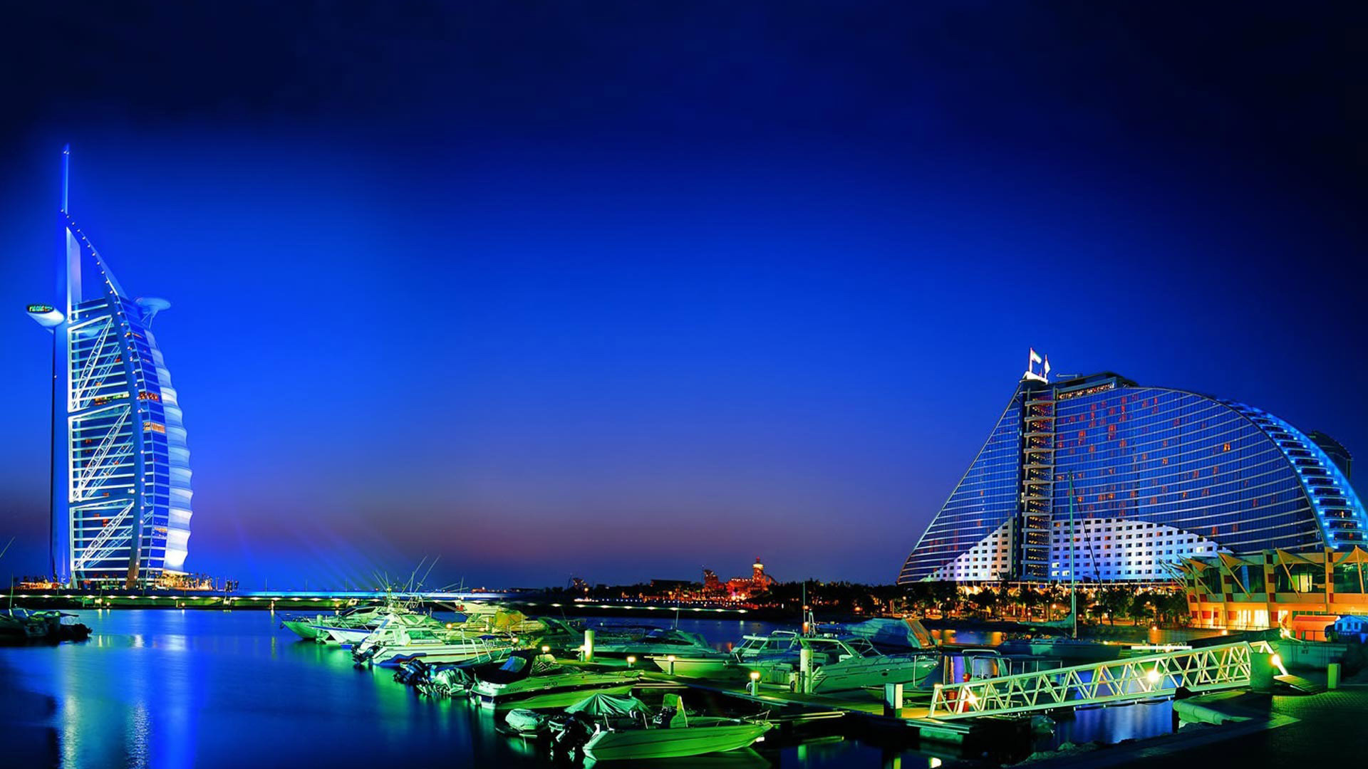 Dubai - city skyline buildings - HD Mobile Walls