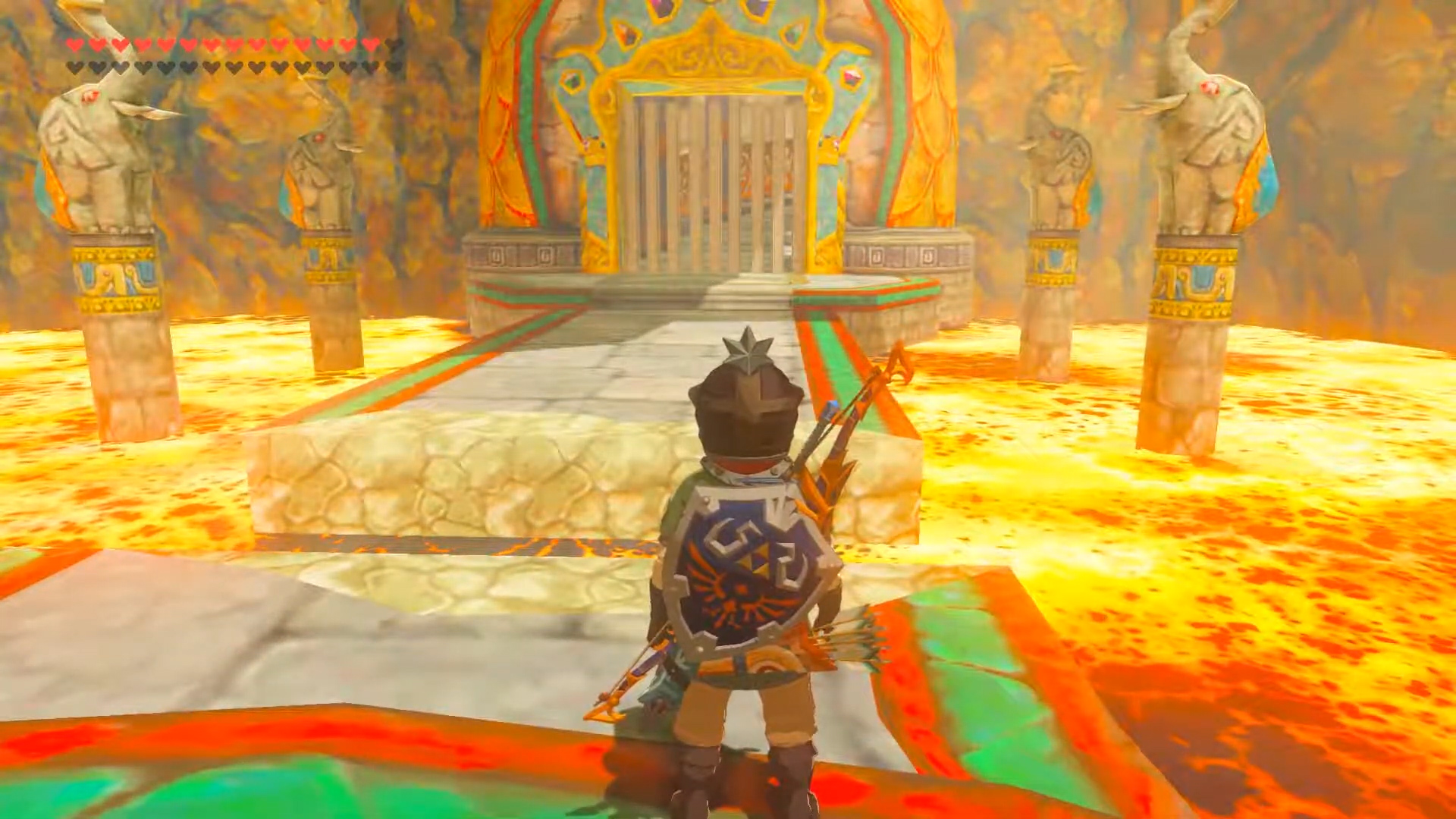 The Floor Is Lava In This New Modded Breath Of Wild Dungeon