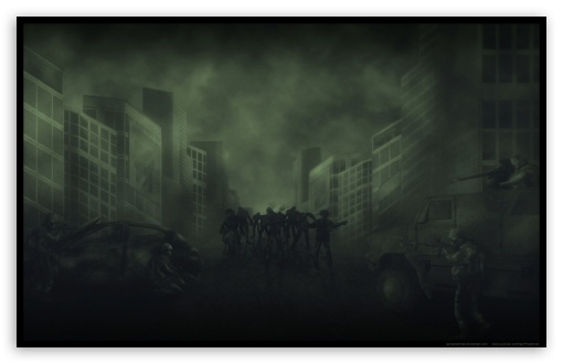 Zombies Attack HD Wallpaper For Wide Widescreen Whxga Wqxga