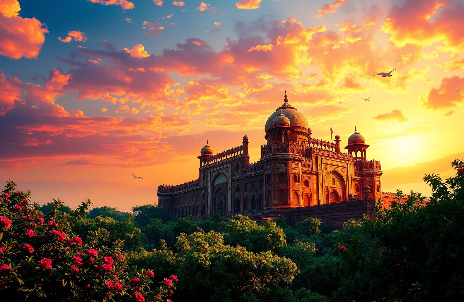 Red Fort Wallpaper