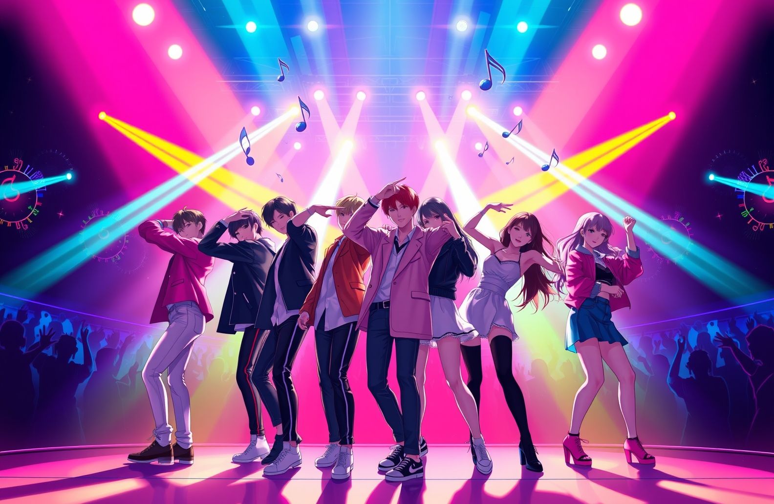 Bts And Blackpink Anime Wallpaper