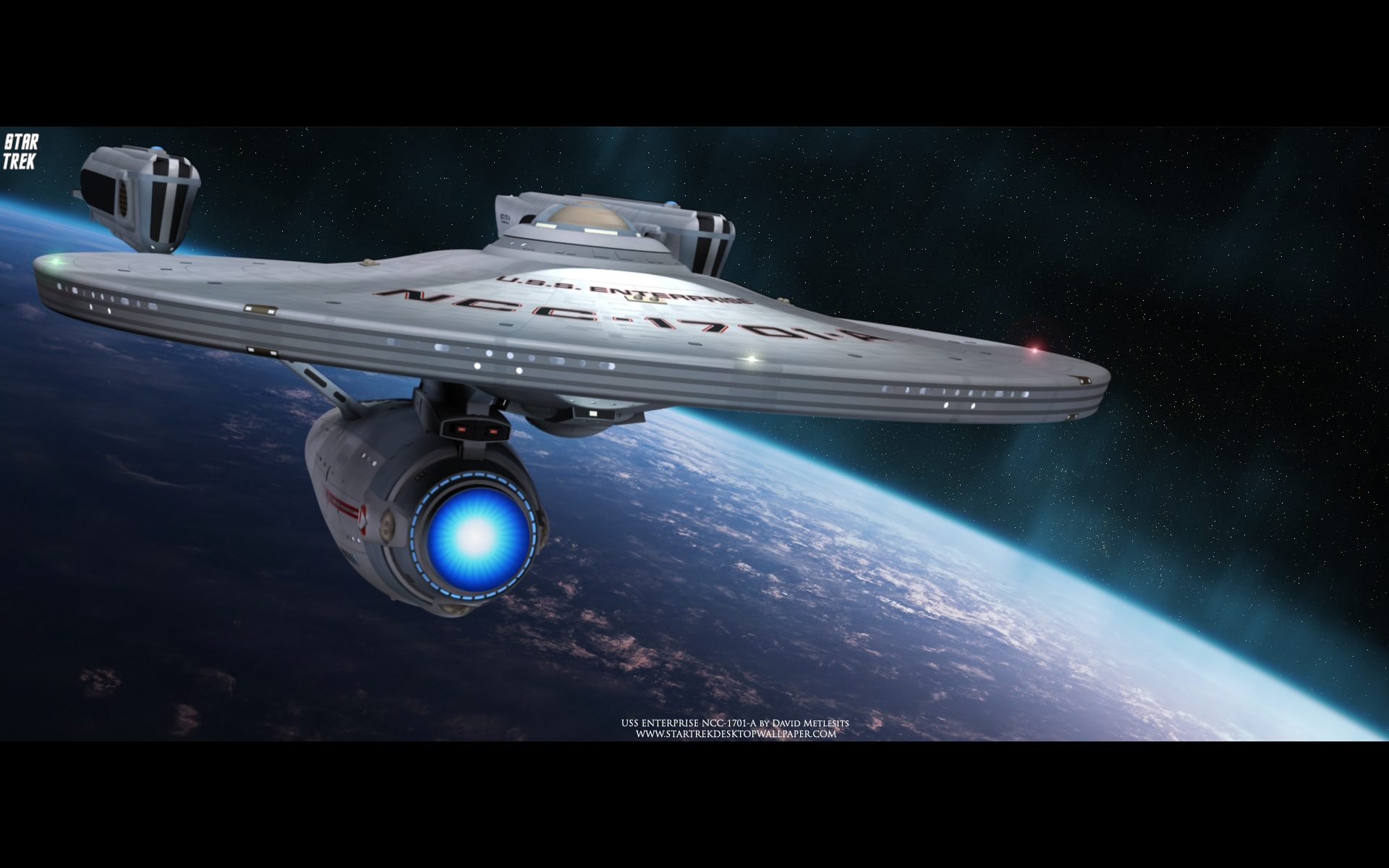 Uss Enterprise Ncc A Star Trek Puter Desktop Wallpaper