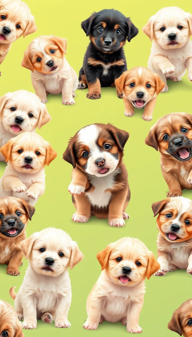 Cute Puppies Wallpaper