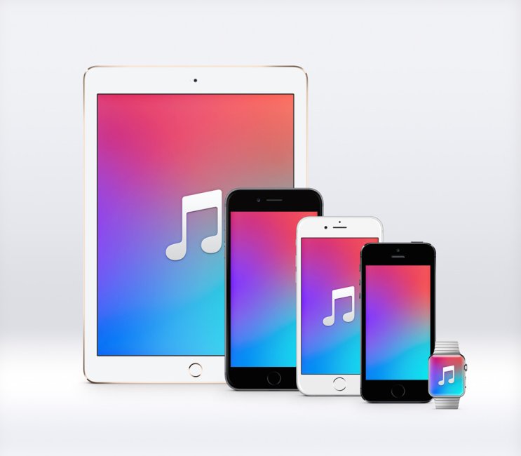 Apple Music Wallpaper Pentru iPhone iPad Si Watch
