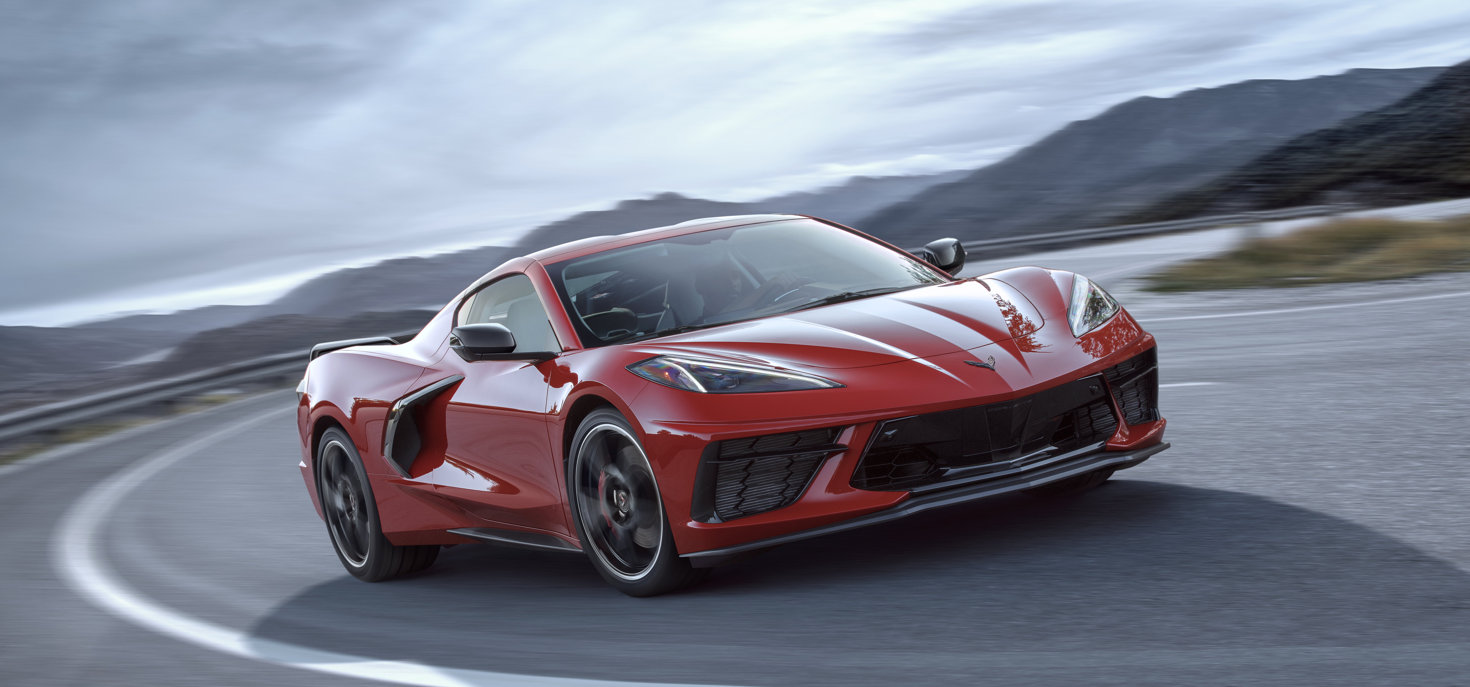 Supercar Car Chevrolet Corvette Vehicle Wallpaper