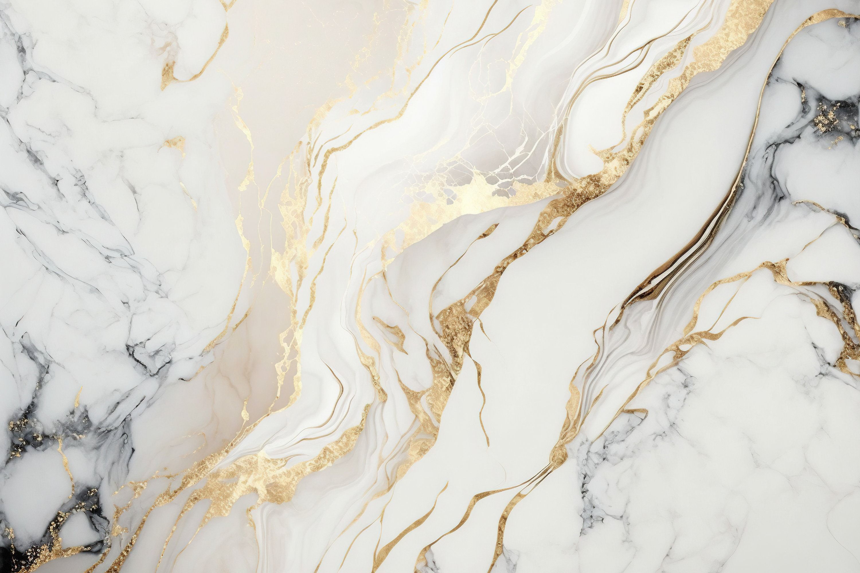Perfect Gold Marble Wallpaper Modern Abstract Mural Luxury Creative Stone Ceramic Art Wall